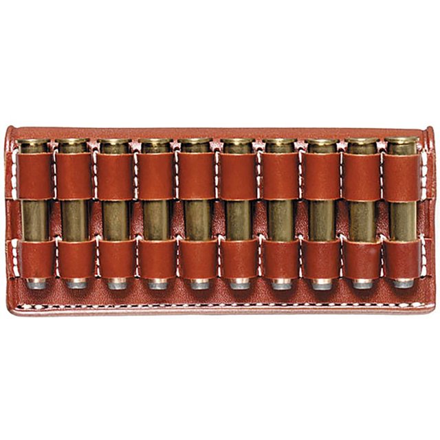 Triple K 737 4570 Belt Slide Ammo Carrier Leather Walnut Oil