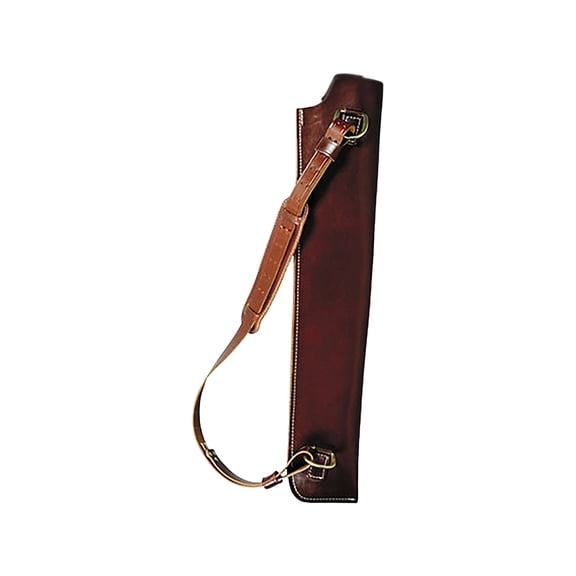 Triple K 937 Shotgun Scabbard with Shoulder Strap 22" Leather Walnut Oil