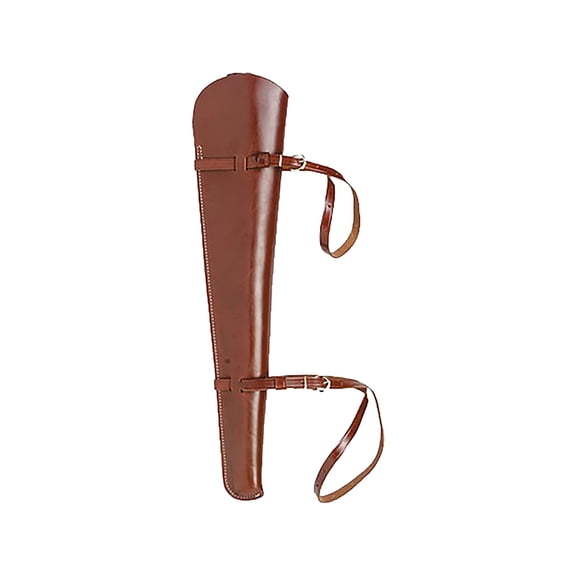 Triple K Lever-Action Rifle Scabbard 20" Barrel Leather Walnut Oil