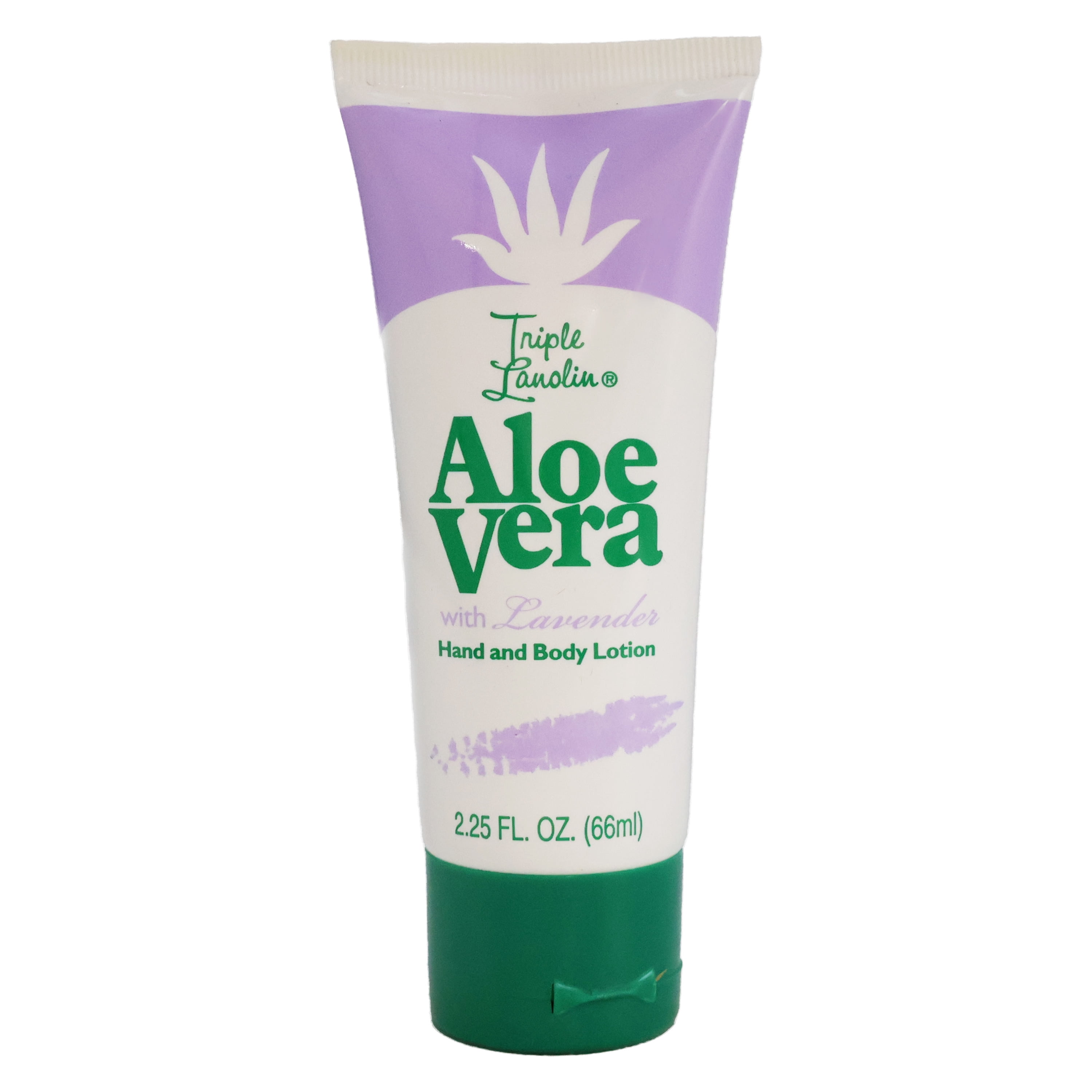 Triple Lanolin Aloe Vera With Lavender Hand and Body Lotion, 2.25 Oz