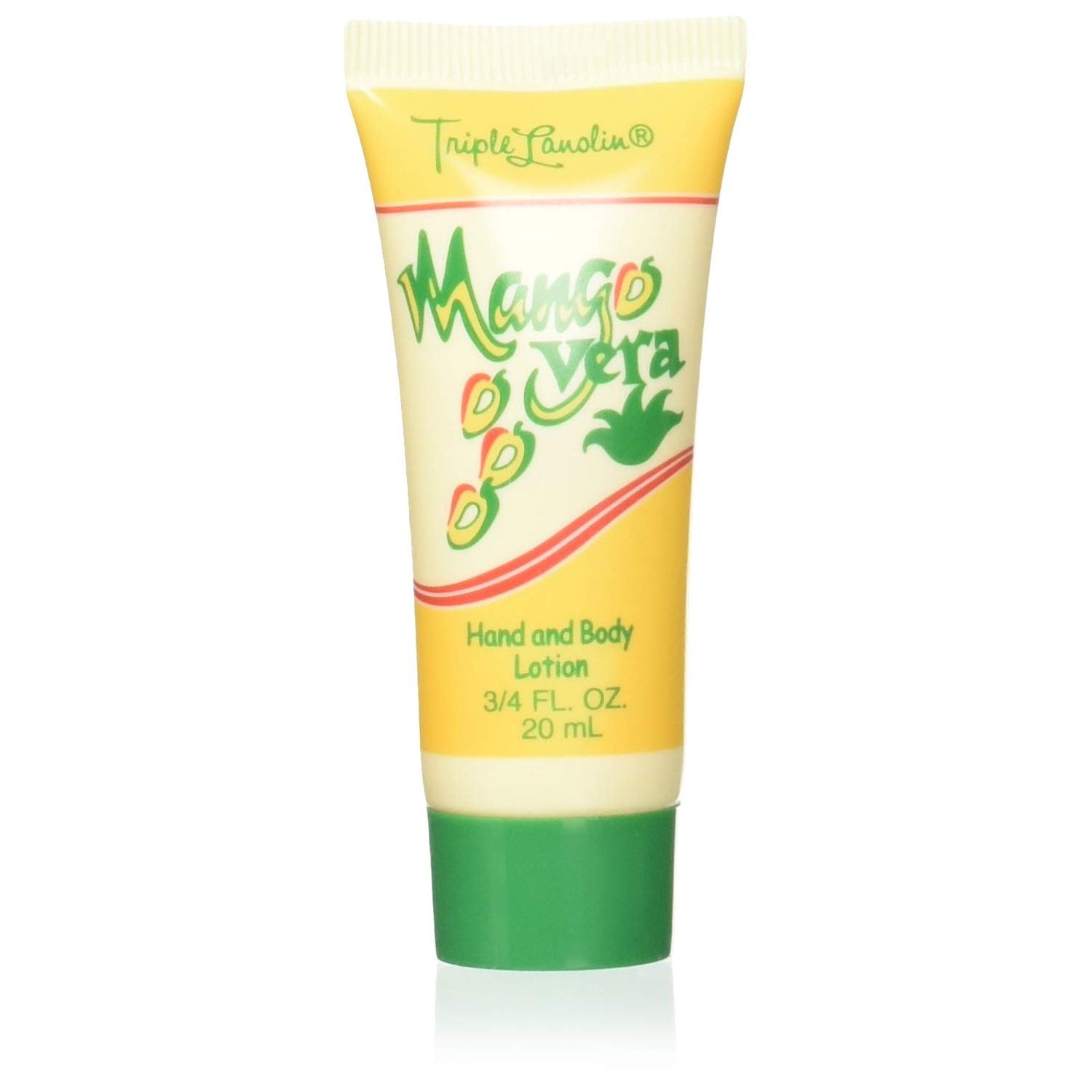 Triple Lanolin Mango Vera Hand and Body Lotion 0.75 Oz., Pack of 24