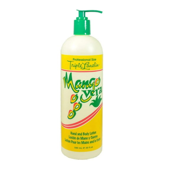 Triple Lanolin Mango Vera Hand and Body Lotion 20oz