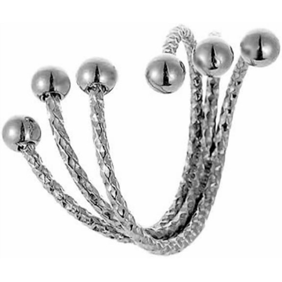 Triple Layered Wave Open Ring for Women Multi Bead Gold Plated Wrapping Ring Adjustable Stacking Rings Minimalist Chic jewelry