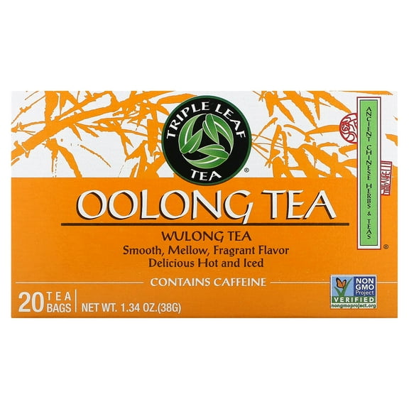 Triple Leaf Tea Wulong Oolong Tea, 20 Tea Bags, 1.34 oz (38 g)