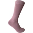 thumbnail image 1 of Triple M Plus Solid Color Men's Various Package Dress Casual Socks Necktie and Set In Dust Pink Color, Preferred for Wedding Business Officers Formal Activities, 1 of 3