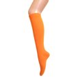 thumbnail image 1 of Triple M Plus Tube Knee High Socks, Women's Comfortable Elasticity, Pumpkin Color, 1 of 1