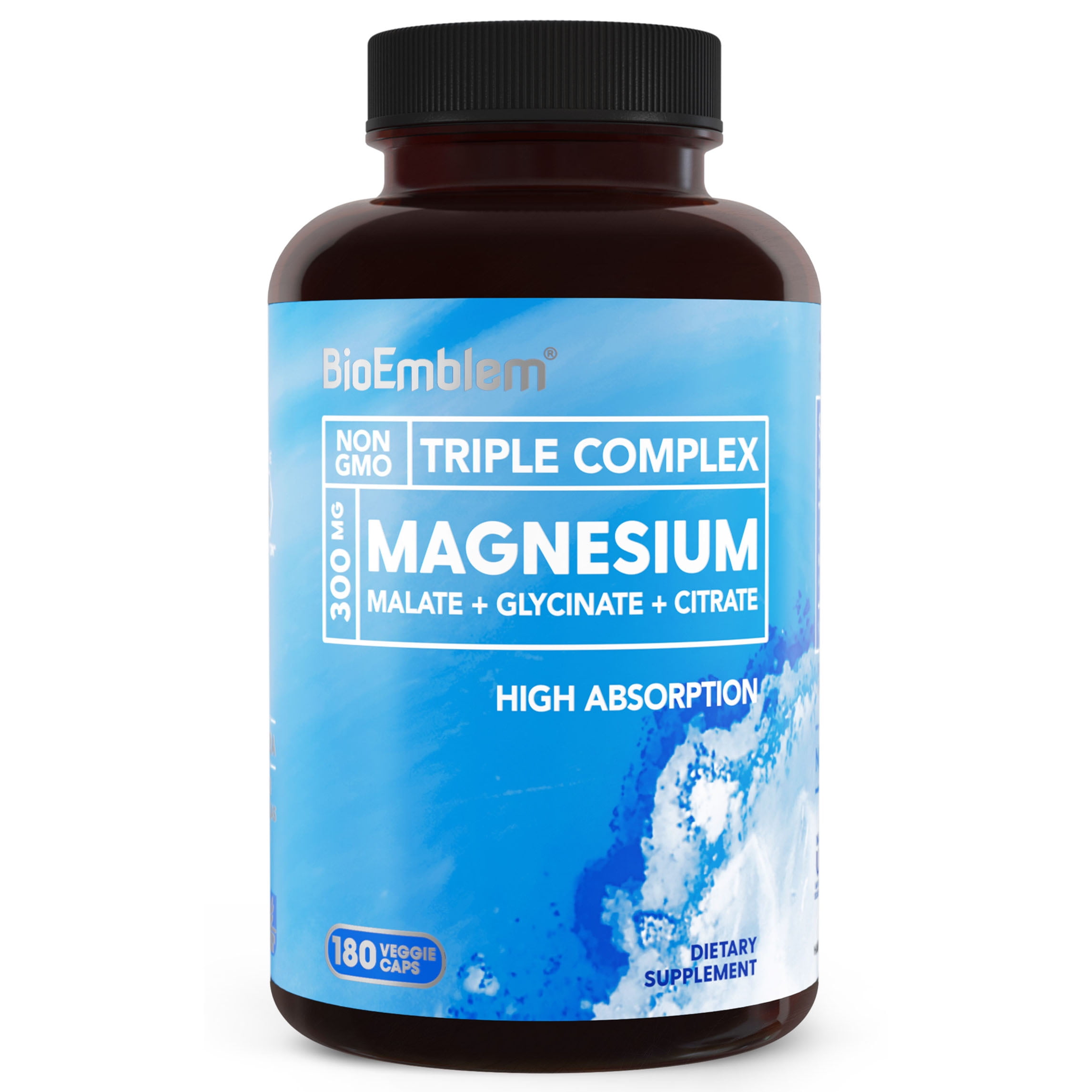 BioEmblem Triple Magnesium Complex 300mg Chelated Magnesium