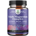 thumbnail image 1 of Natures Craft High Absorption 400mg Triple Magnesium Complex Supplement, 180 Capsules, 1 of 9