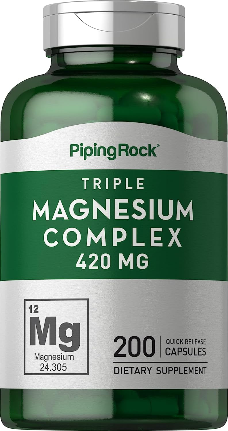Triple Magnesium Complex 420 mg 200 Capsules Magnesium Oxide