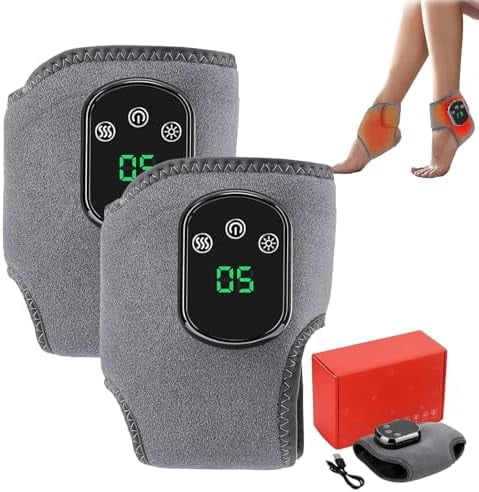 Triple Method Massager, 2026 NEW   Foot  3 in 1 Triple Method Massager - Heat Therapy,Wireless Portable, Shiatsu Kneading, Air Compression, One-Click Operation Wireless Lengthened (2pcs)