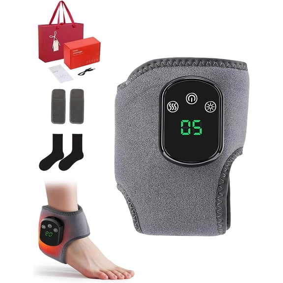 Triple Method Massager, 3 in 1 Triple Method Massager - Heat Therapy, Compression, Shiatsu Kneading, Adjustable Wireless Lengthened One-Click Operation (1-pc)