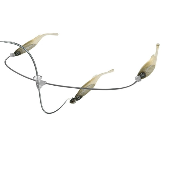 Berkley Triple Minnow Rig Kit, 4in, Blue Liner