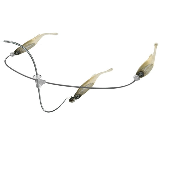 Berkley Triple Minnow Rig Kit, 4in, Blue Liner