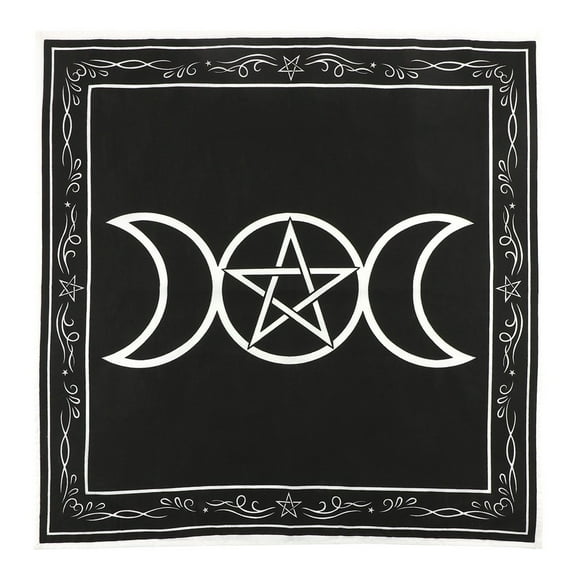 Triple Moon Altar Cloth 27.5 x 27.5 Inch