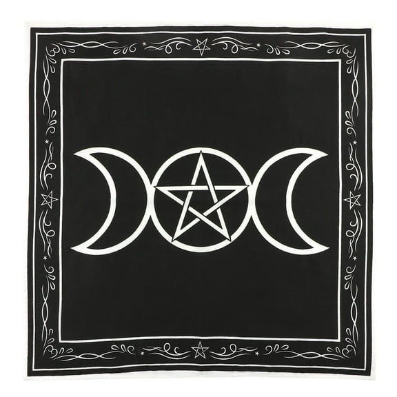 Triple Moon Altar Cloth 27.5 x 27.5 Inch