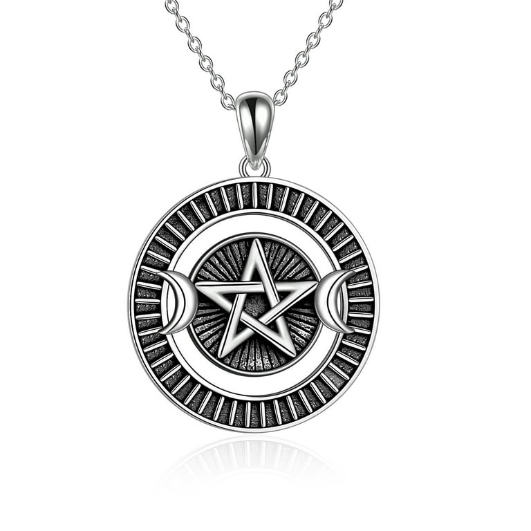 【BLACKPURPLE】23FW★ midnight symbol necklace Amazon.com: GIGB PBDK Gothic Crystal Moon Necklace Vintage