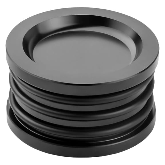 Triple O-Rings Engine Covers Billet Camshaft Seal Cover Plug Replacement Shaft Seal Cap Easy Installation