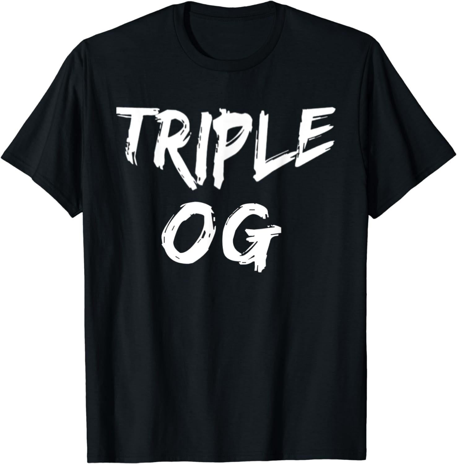 Triple OG Popular Hip Hop Urban Quote Original Gangster T-Shirt ...