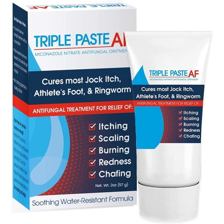 Triple Paste AF Antifungal Nitrate Medicated Ointment 2 oz (Pack of 6)