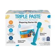 Triple Paste Zinc Oxide Diaper Rash Cream 8OZ + Spatula Bundle 1CT