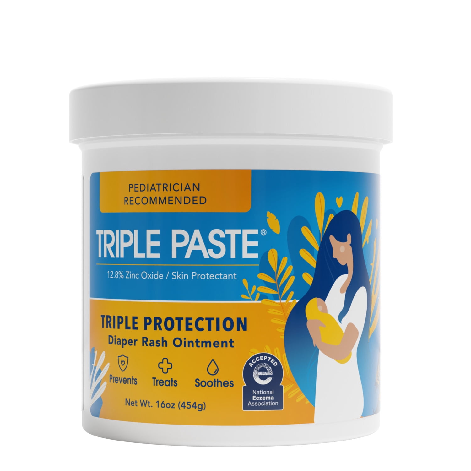 Triple Paste Preventive Diaper Rash Cream, Hypoallergenic Triple Paste Preventive Diaper Rash Cream, Hypoallergenic