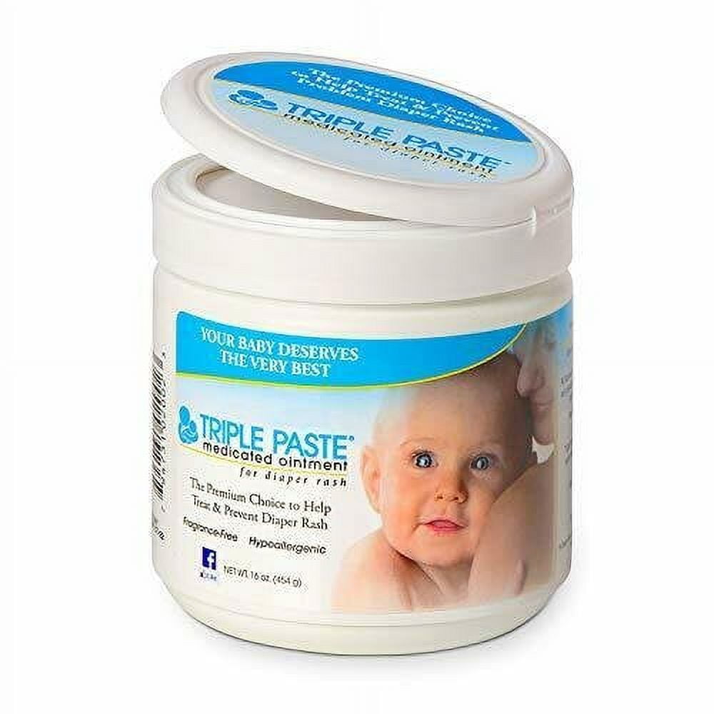 Lowest Price Ever! Triple Paste Diaper Rash Cream 16oz Tub $14.99-$17.99 Or  Balmex Baby Diaper Rash Cream 16oz Tub $6.98-$8.38 From ! 
