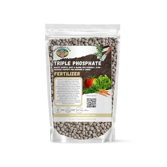 Triple Phosphate Fertilizer for Enhanced Plant Growth - High-Phosphorus, Boosts Root Development & Flowering, Eco-Friendly, Ideal for Gardens & Lawns, Slow-Release - 20 lbs by$$Garden & Patio