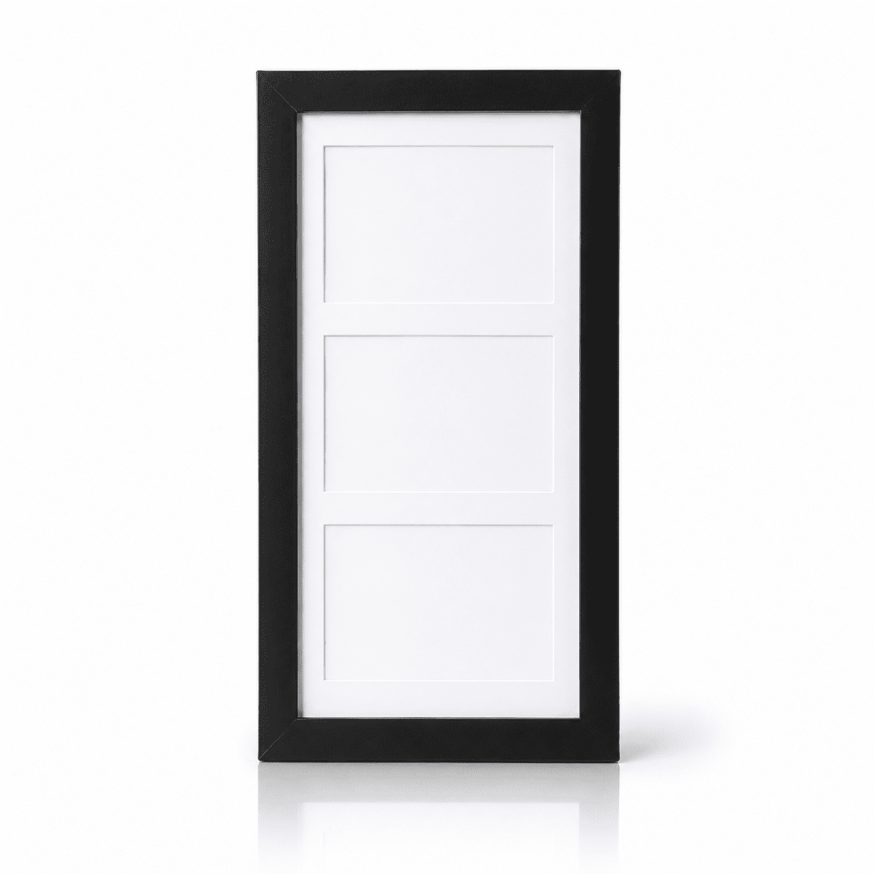 Triple Picture Frame, Black Wall Hanging 3-Photo Collage Frame for 4 x ...