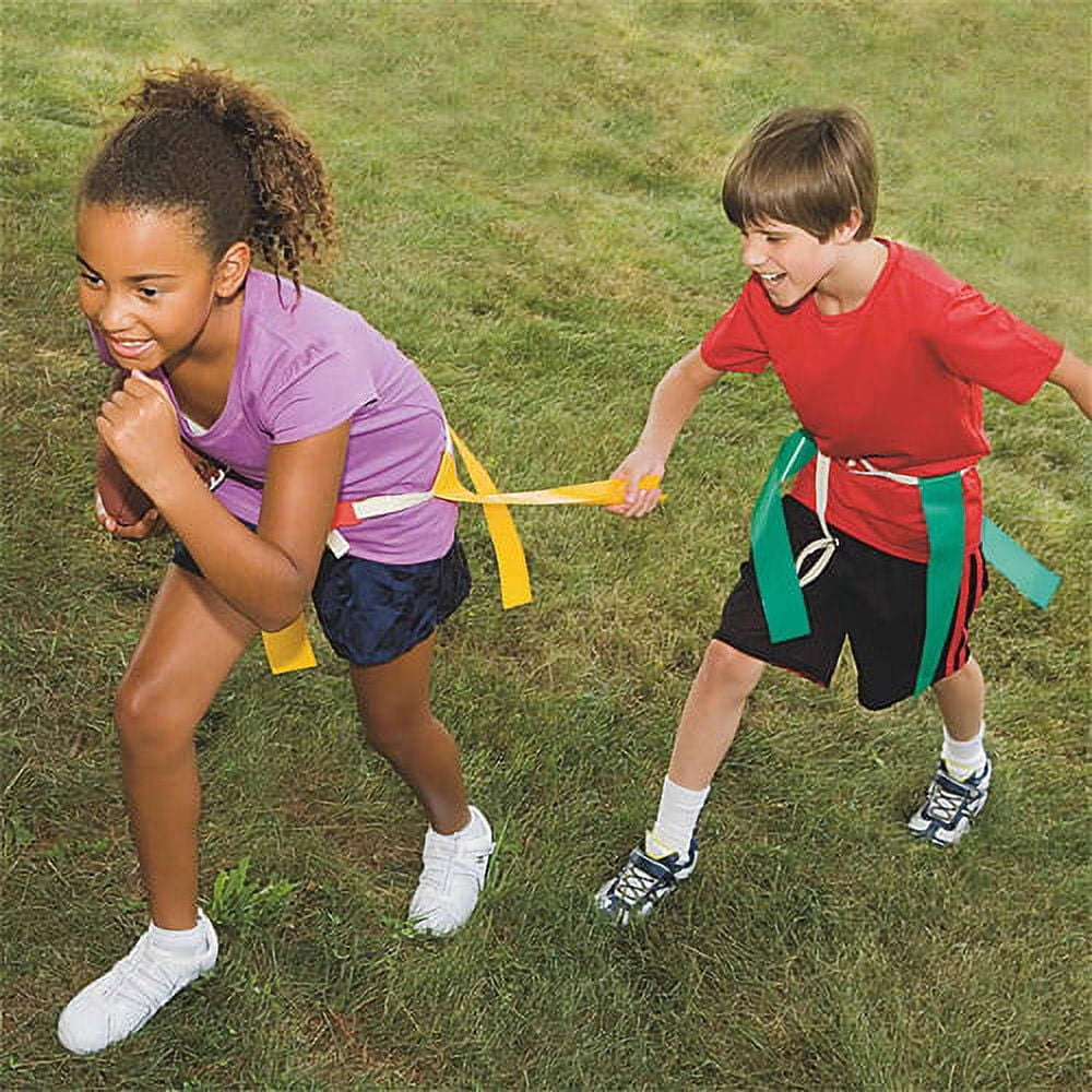 Triple-Play Flag Belts Medium, Set of 6, Yellow