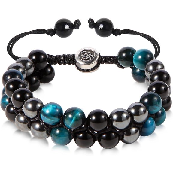 Triple Protection Bracelet - for Protect & Balance, Crystal, Style W5687
