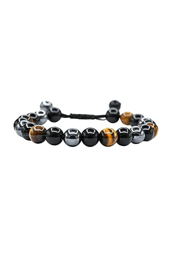 Triple Protection Crystal Bracelet Adjustable