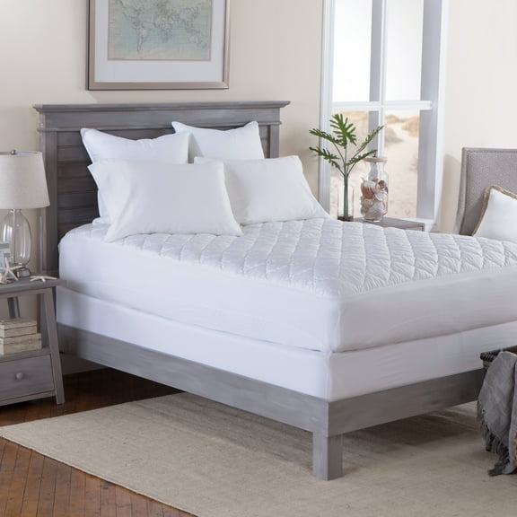 Triple Protection Plush Down Alternative 400 Thread Count Waterproof Mattress Pad