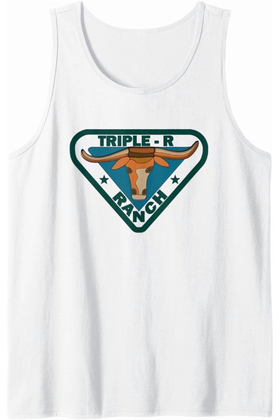 Triple R Ranch Western Cowboy Cowgirl Tank Top Size S-3XL