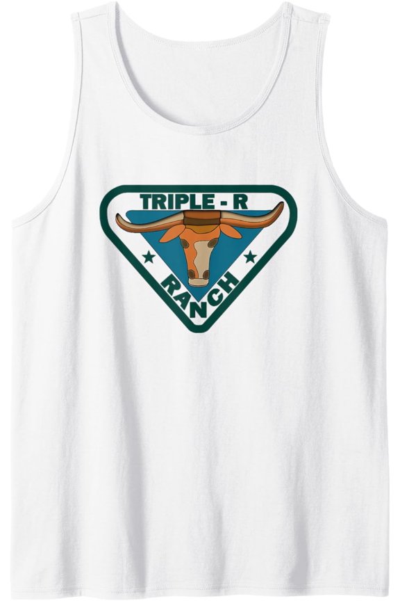 Triple R Ranch Western Cowboy Cowgirl Tank Top Size S-3XL