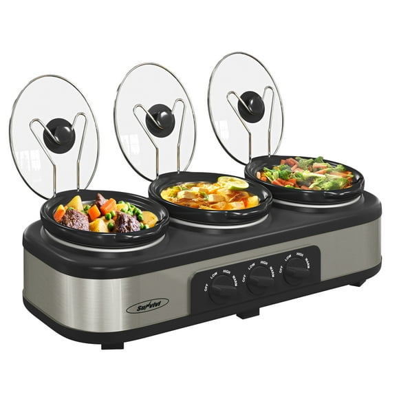 Triple Slow Cookers