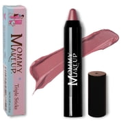 Triple Sticks Lipstick & Cream Blush - Moisturizing Multistick by Mommy Makeup Daisy Glow