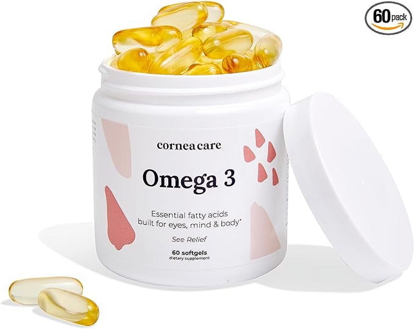 CorneaCare Omega 3 Fish Oil, 60 Softgels