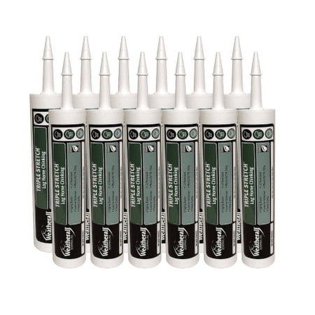 Triple Stretch Chinking Case of (12) 10.3 oz Tubes Tahoe Gold