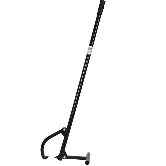 Triple Thick Log Lifter That Never Bends, Firewood Harvesting Hand Tools, Reduce Back Strain, Log Lifter, All-in-One, Heavy-Duty Log Jack, for Felling and Logging 48", Black