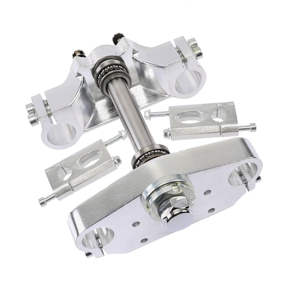 Triple Tree Clamps Handlebar Risers for 33mm Front Forks Motorcycle Mini Pit Dirt Bike CRF XR 50cc 70cc 90cc 110cc 125cc Apollo SSR Coolster Razor