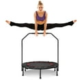 thumbnail image 1 of Triple Tree Foldable Mini Trampoline Fitness Rebounder, Multicolor, 40", 1 of 7