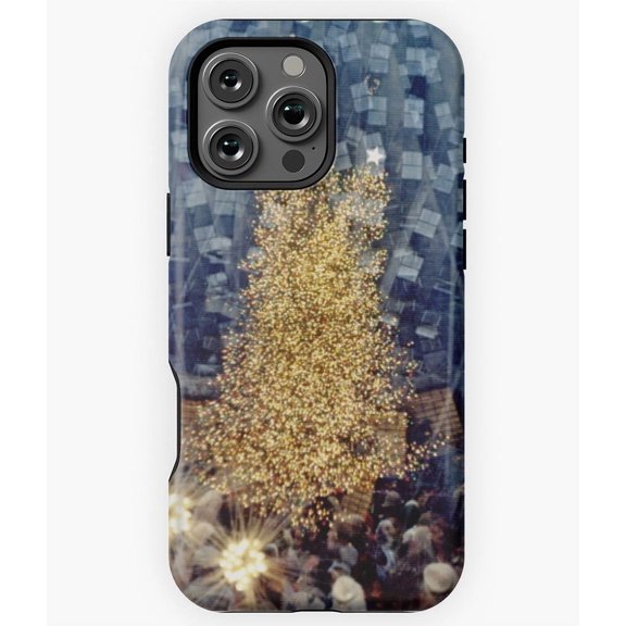 Triple Tree Nature Forest Landscape Phone Case for iPhone 16 15 14 13 12 11 Pro Max