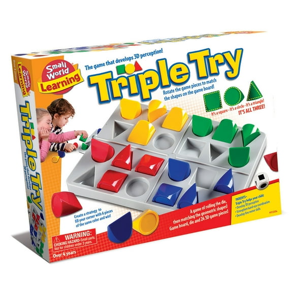 Triple Try, by Small World Toys