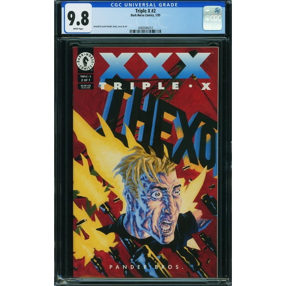 Triple X #2 - CGC 9.8 Comic Book
