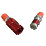 Triple X Race Components Fitting Aluminum Red Quick Disconnect Brake