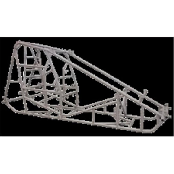 Triple X Race Components SC-CH-1001-87-2HOPT17 X-Wedge Black Inside Rail Body Sprint Car Kit