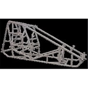 Triple X Race Components SC-CH-1001-87-2HOPT17 X-Wedge Black Inside Rail Body Sprint Car Kit