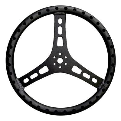 Triple X Race Components ST-0002BLK, Steering Wheel 15In Dia 1-1/4In Tube B