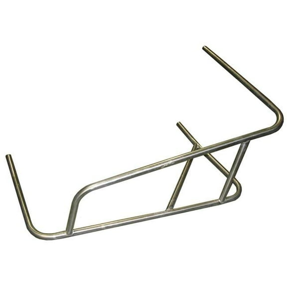 Triple X Race Components Sprint Car 3-Point Battle Bar Nerf - Stainless Steel - Left