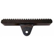 Triple X Race Components TXR600-ST-1009 Pinion Steel Black Paint Triple X Micro & Mini Manual Rack with Tab